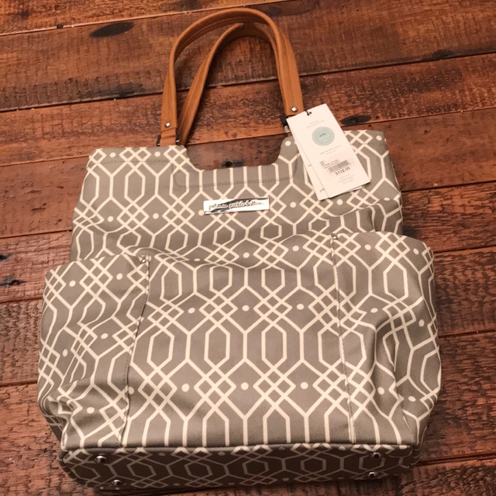 NWT petunia pickle bottom diaper bag